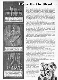 Patching: We're on the mend, 1941