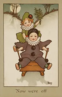 Pierrette: Now We're Off by Florence Hardy