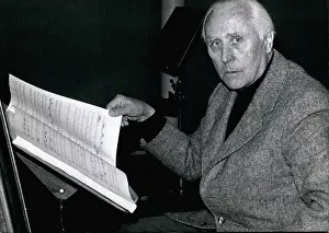 Ballets: Werner Egk, German composer and conductor, 75th birthday