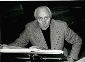 Confident: Werner Egk, German composer and conductor, 80th birthday