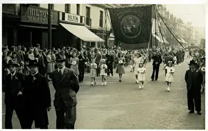 Exeter: Wesleyan Methodist Sunday School Parade, Clyst, Devon