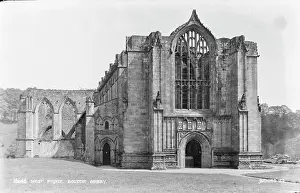 Bolton: West Front of Bolton Abbey
