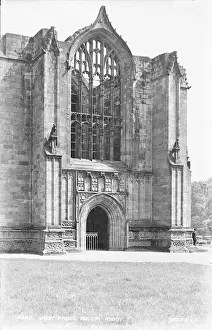Bolton: West Front of Bolton Abbey