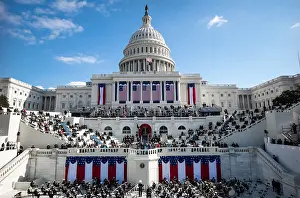 Socially: West front of the US Capitol in Washington, DC