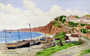 Budleigh: West Cliff, Budleigh Salterton, East Devon