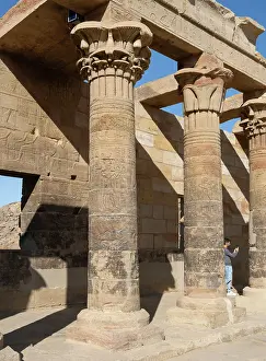 Nectanebo: West colonnade, Philae Temple Complex, Agilkia Island, Egypt