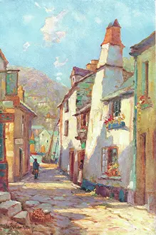 Breanski: A West Country Scene (Looe, Cornwall)