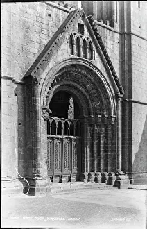 Craftsmanship: West Door of Kirkstall Abbey