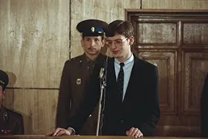 Laws: West German Mathias Rust on trial in Supreme Court