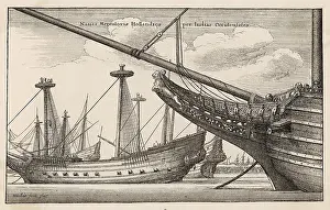 Prow: West India Comp. Ships
