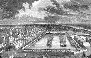 Warehouses: West India Docks, London