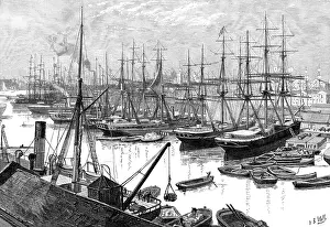 Warehouses: The West India Docks, London