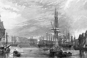 Warehouses: West India Import Dock, Poplar, London