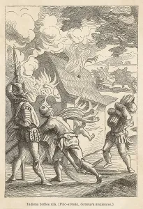 Amerindians: WEST INDIANS BURNT ALIVE
