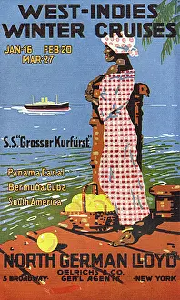 Grosser: WEST INDIES POSTER