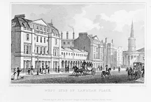 Langham: West side of Langham Place, London
