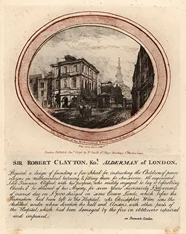 Christs: The west front of the Mathematical School, Christs