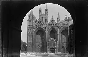 Carvings: West Front of Peterborough Cathedral