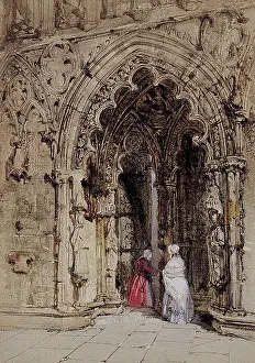 Rayner: West Porch, Lichfield Cathedral