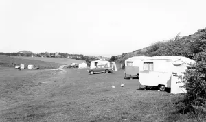 Runton: West Runton, Caravan Club Site c1955