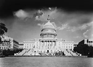 Capitols: West front of U.S. Capitol in 1941 from ?