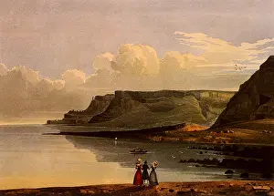 Nicholl: West View of the Giant's Causeway from the Stookans