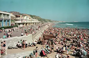 Westcliff: Westcliff promenade and sands, Boscombe