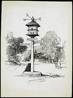 Weathervane: Westcott dovecote