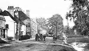 Westerham: Westerham The Long Pond early 1900s