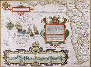 Cartographers: Western Africa, circa 1595