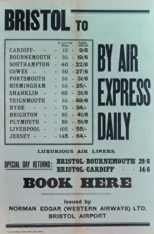 Shanklin: Western Airways Poster