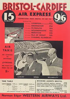 Taxis: Western Airways Ltd Poster