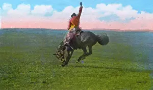 Broncho: Western Canada - Bucking Broncho