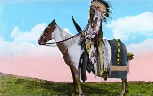 Cree: Western Canada - A Cree Indian Brave