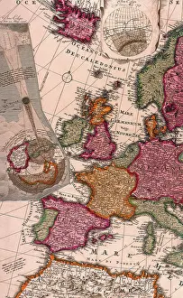 Schenck: Western Europe 1706