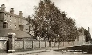 Frontage: Western Hospital, Fulham