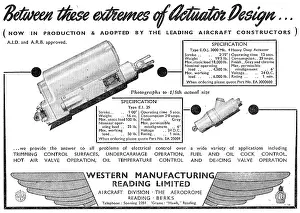 Actuators: Western Manufacturing - Electrical Actuators