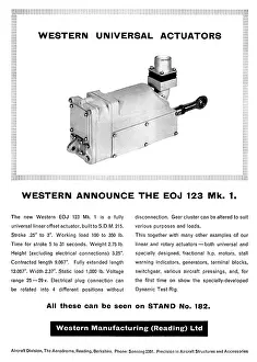 Actuators: Western Manufacturing - Electrical Actuators & Components