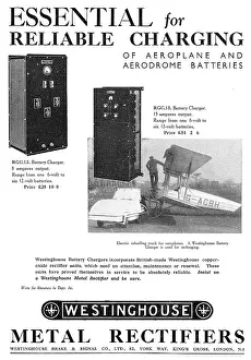 Rectifiers: Westinghouse Metal Rectifiers