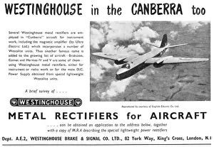 Rectifiers: Westinghouse Metal Rectifiers For Aircraft