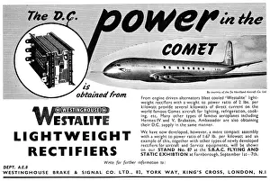 Rectifiers: Westinghouse Metal Rectifiers For Aircraft