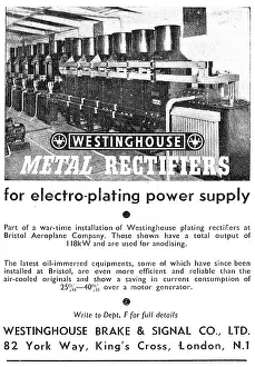 Rectifiers: Westinghouse Metal Rectifiers Industrial