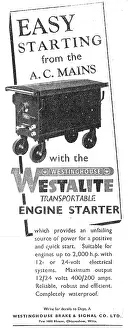 Westinghouse: Westinghouse Rectifiers, Engine Starters & Battery Chargers
