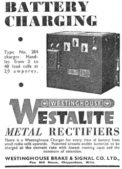 Starters: Westinghouse Rectifiers, Engine Starters & Battery Chargers