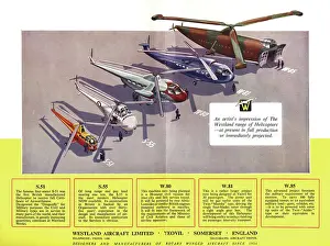 Westland Helicopters brochure