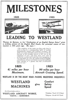 Milestones: Westland Milestones