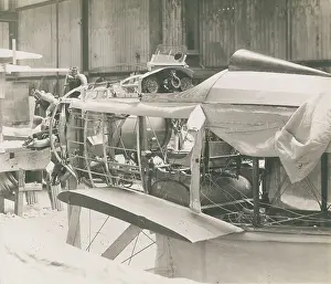 Wagtail: Westland Wagtail under construction