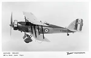Westland Wallace British biplane