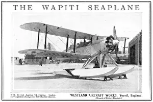 Wapiti: Westland Wapiti Seaplane 1929