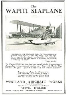 Wapiti: Westland Wapiti Seaplane